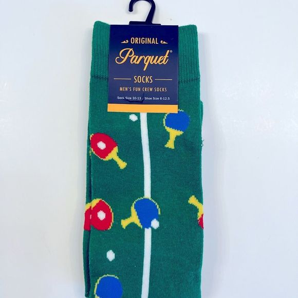 Men's Crew Socks - Ping Pong - NWT - Picture 7 of 8